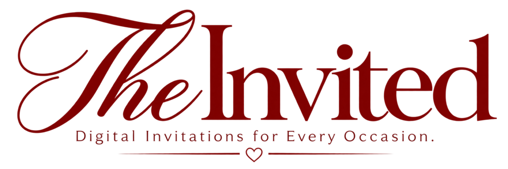 The Invited Logo with Tagline